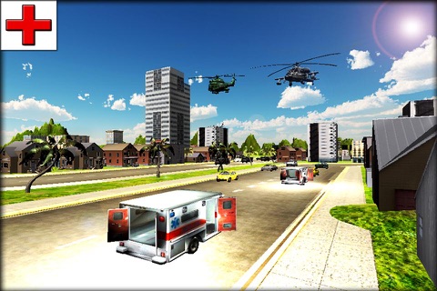 911 City Ambulance Rescue 3D - Emergency Vehicle Driving Test Run Game screenshot 4