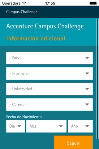 Accenture Campus Challenge screenshot 2