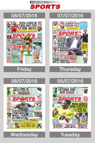 Complete Sports epaper screenshot 2