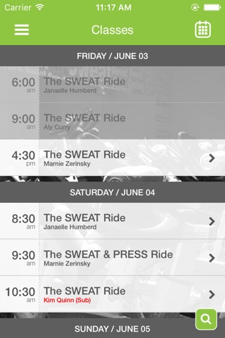 Sweat Indoor Cycling Studio screenshot 3