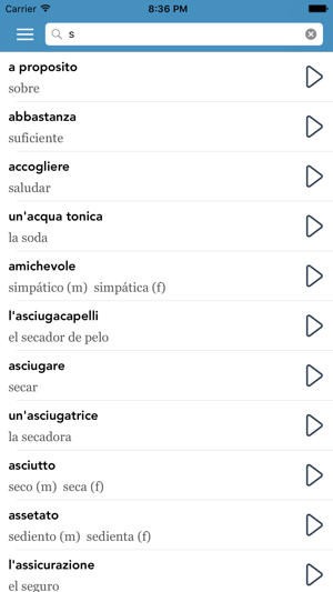 Italian-Spanish AccelaStudy®(圖5)-速報App