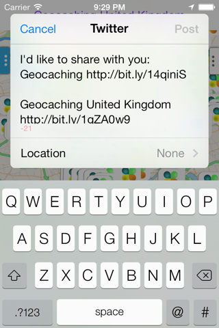 Geocaching United Kingdom screenshot 4