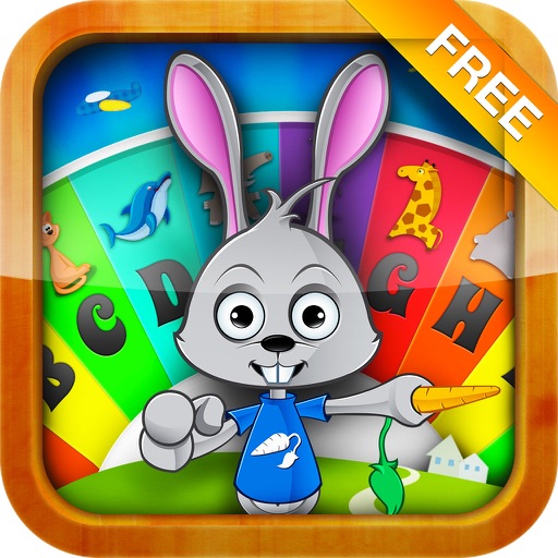 Children Wheel FREE: Learn, Play and Grow. Quiz with animals Icon