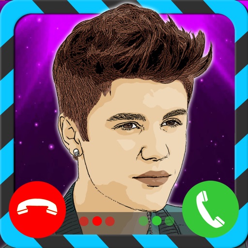Prank Call Justin Bieber Edition - Fake Calls App 2016 For Free Icon