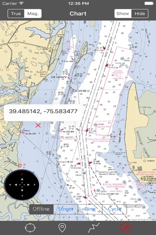 Delaware Bay – Nautical Charts screenshot 2