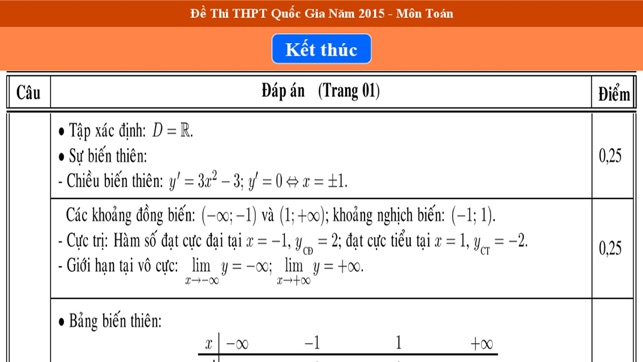 On thi Dai học, On thi Tot nghiep(圖5)-速報App