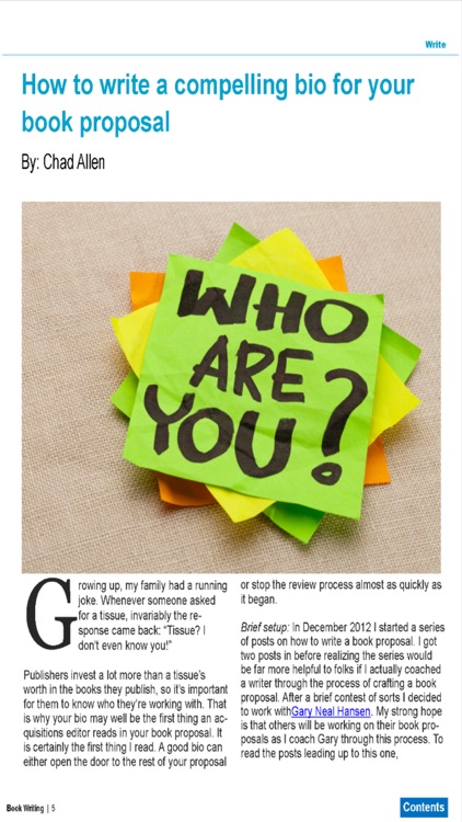 Book Writing Magazine
