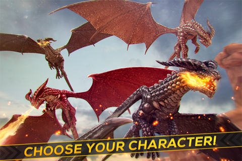 Legendary Dragon World | Sky War Fighting Game For Free screenshot 3