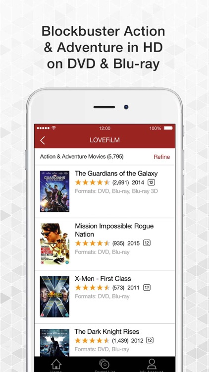 LOVEFiLM By Post UK for iPhone