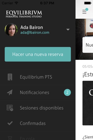 EQUILIBRIUM PERSONAL TRAINING screenshot 4