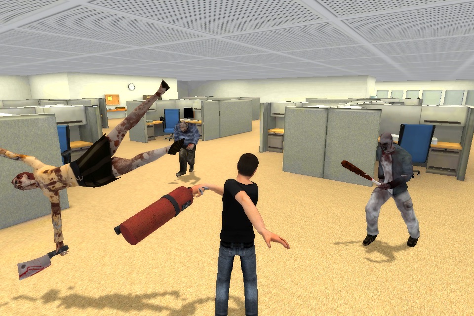 Office Assault - Cubicle Zombie Fighter screenshot 3
