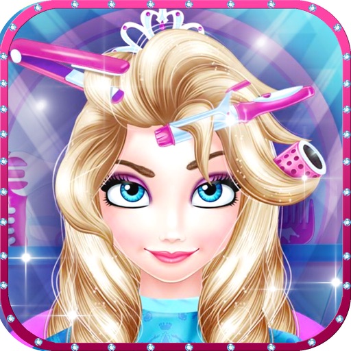 Snow White Hair Salon - Barbie doll Beauty Games Free Kids Games