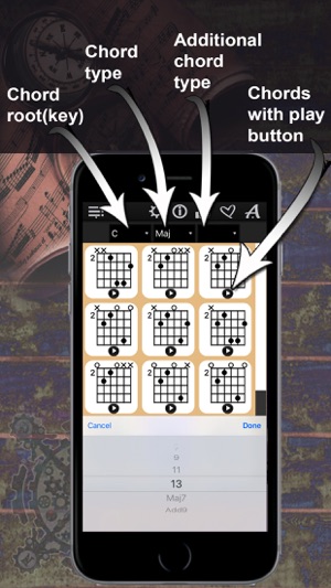 Guitar Chords Compass - learn the chord charts & play them(圖3)-速報App