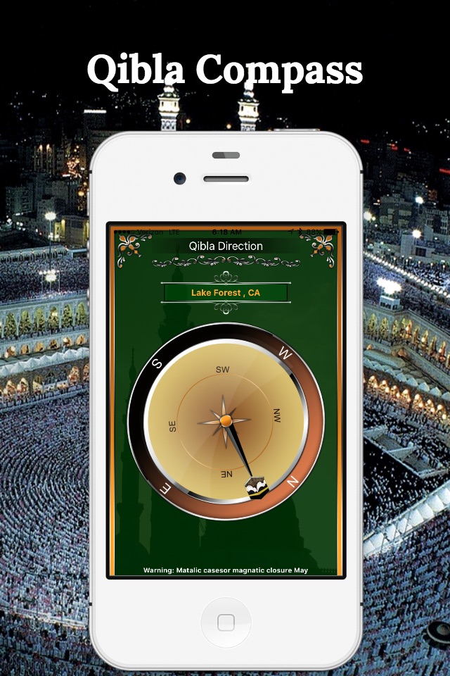 Qibla-Find Makkah Direction screenshot 3