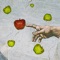 Control God's Finger as he turns apples from green to red