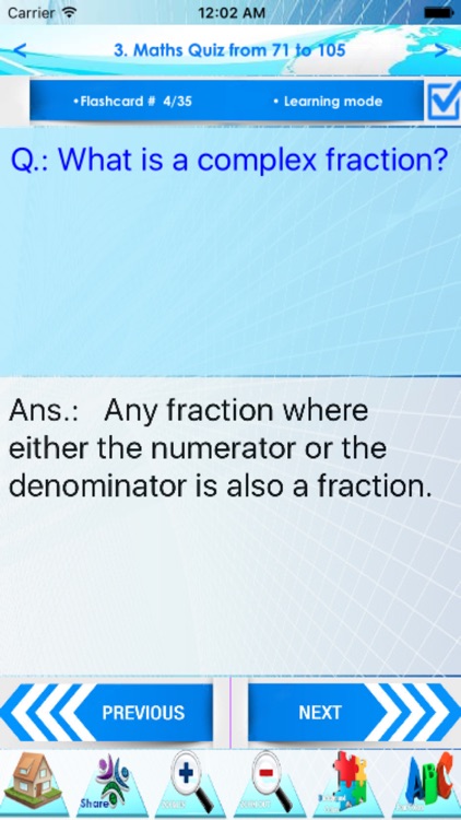 Mathematics Fundamentals Refreshments - Free Maths Quizzes