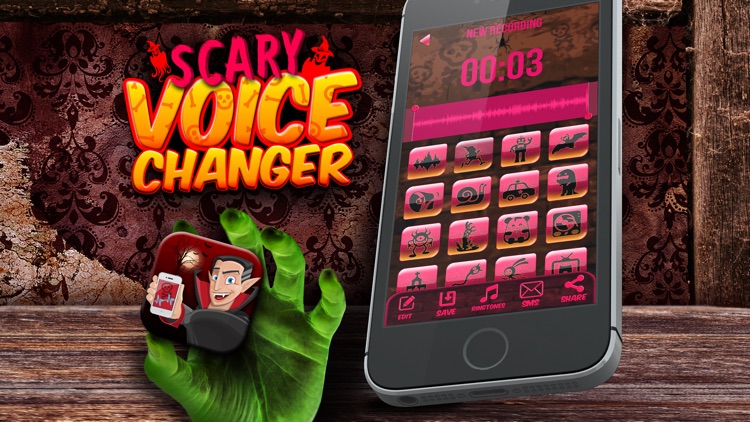 Scary Voice Changer – Sound Editor & Record-er with Audio Effect.s for Changing Speech
