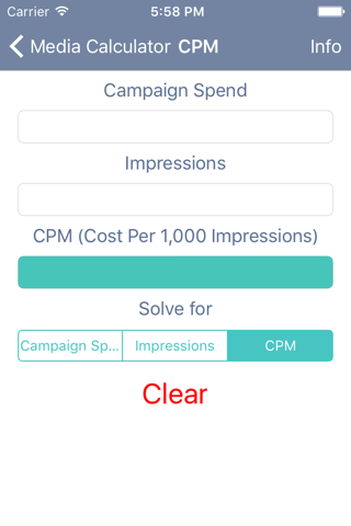 Media Calculator - A Media Planning Tool screenshot 2