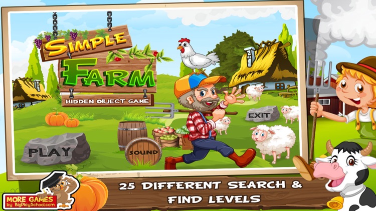 Simple Farm Hidden Objects Game screenshot-3