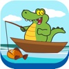 Crocodile Fishing - Fun Fish Water Game for Kids