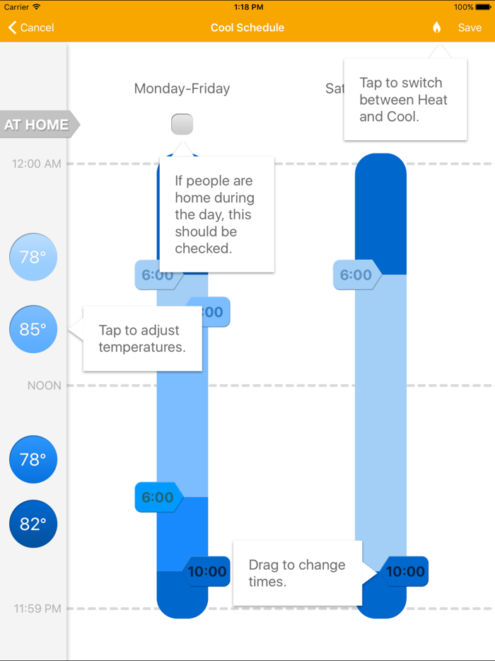EnergyHub Thermostat