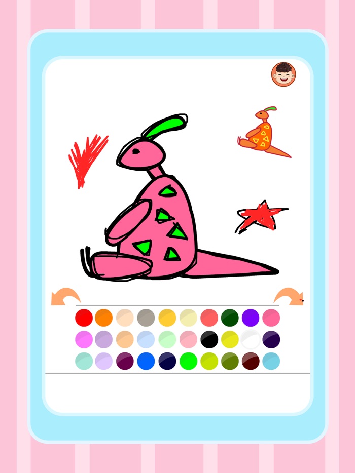 乐乐画恐龙-绘画涂鸦画画板恐龙游戏