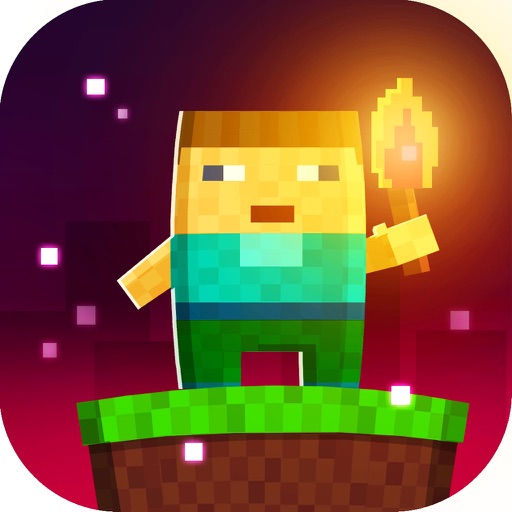 Blocky Man Dashing In Dead City - Pixelate Adventure iOS App