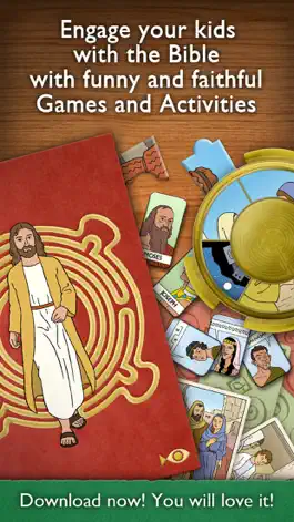 Game screenshot Children's Bible Games for Kids, Family and School mod apk