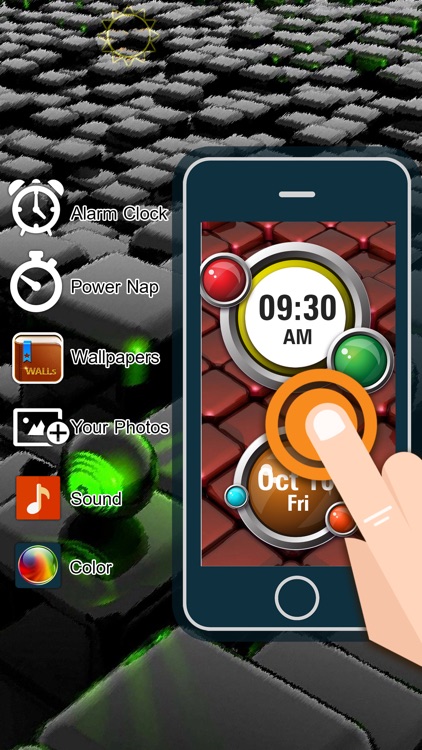 Iclock 3d Alarm Clock Wallpaper Frames And Quotes Maker For Pro