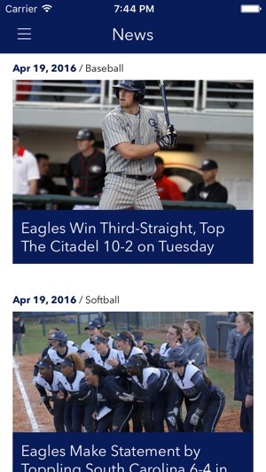 Georgia Southern Eagles(圖1)-速報App