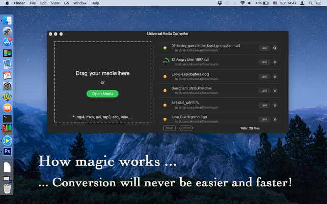 Universal Media Converter Pro: Supports 