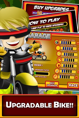 Captain Superhero Stunt Race Wars  – The Bike Racing Games for Pro screenshot 2
