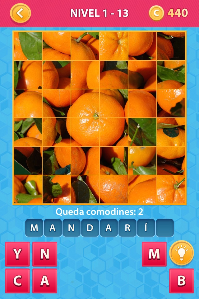 Mosaic - trivia image quiz and word puzzle game to guess words by small parts of images screenshot 2