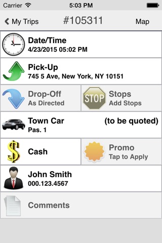 Global Taxi Car Service screenshot 4