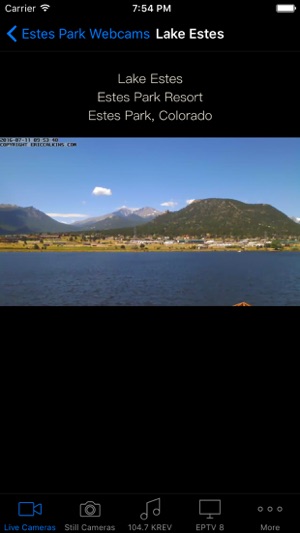 Estes Park Webcams for iPhone(圖2)-速報App