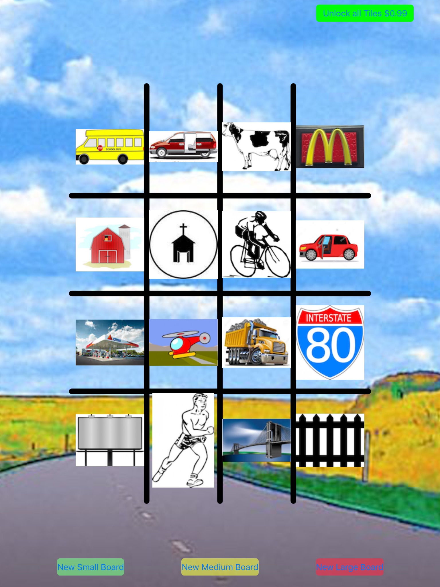 Open Road Bingo screenshot 2