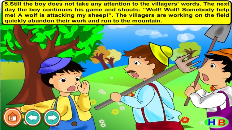 The Shepherd Boy (games and story for kids) screenshot-4