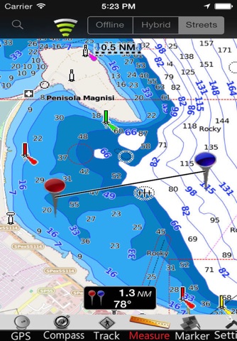 Sicily Is. GPS Nautical Charts screenshot 4