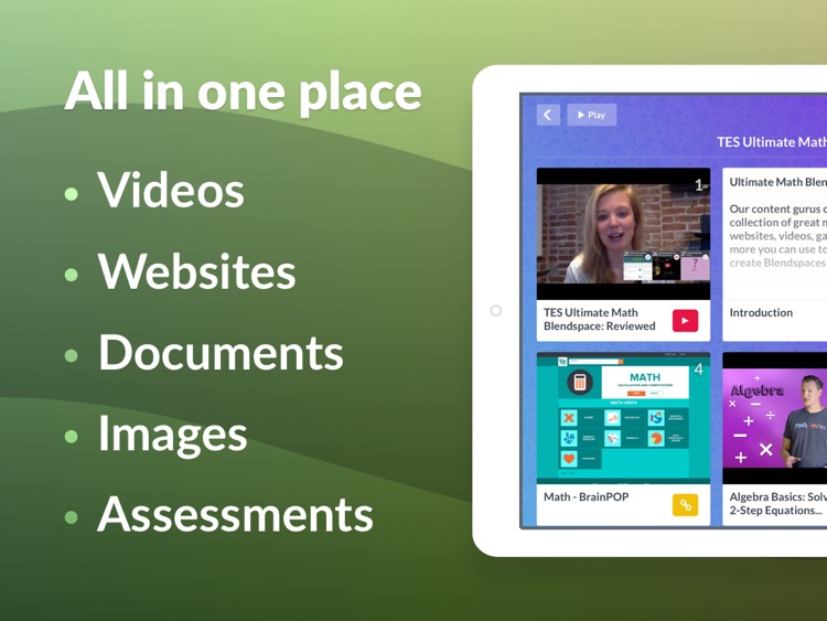 TES Teach with Blendspace