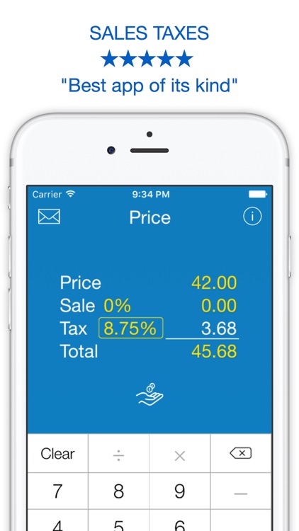 Sales Tax, Discount Calculator, Tip and Price Shopping Calculator