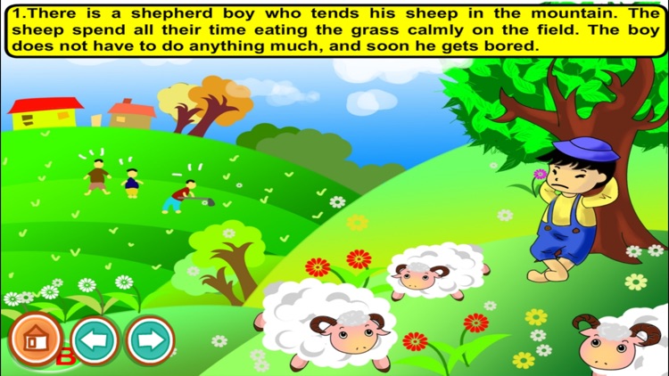 The Shepherd Boy (games and story for kids) screenshot-3