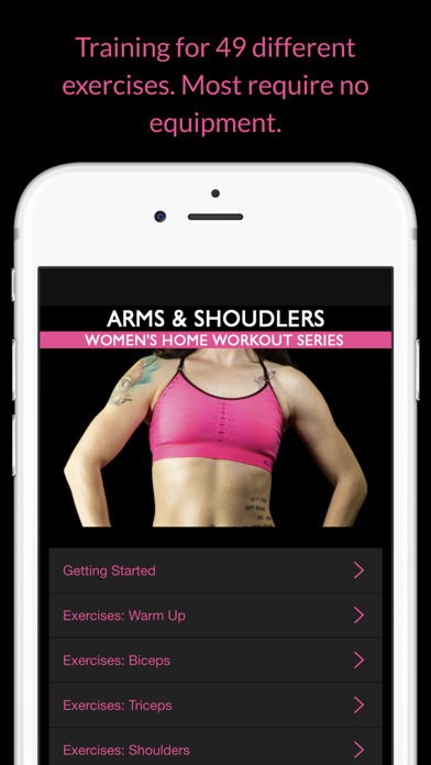 Arms & Shoulders: Women's Home Workout Seriesのおすすめ画像2