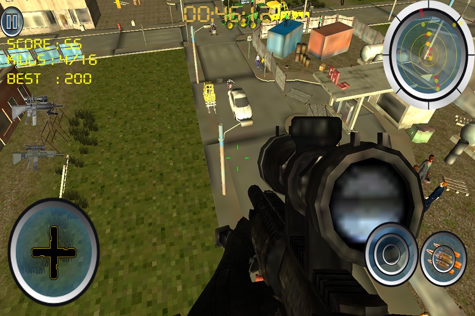 Sniper Traffic War screenshot 4