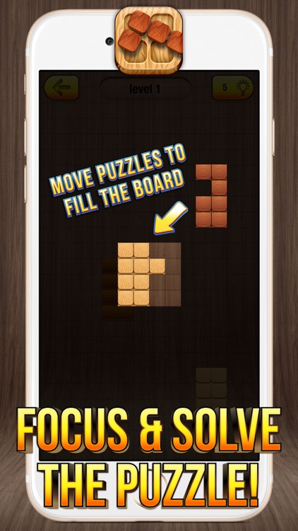 Wooden Block Puzzle Box – Slide & Match Brick.s and Solve Tangram Mystery screenshot-3