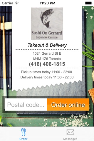 Sushi on Gerrard screenshot 2
