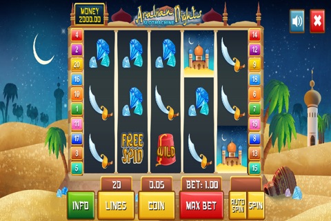Slot Arabian Nights - Jackpot screenshot 2