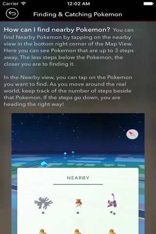 Guide,Location,Tips and Story Pro For Pokemon GO screenshot 4