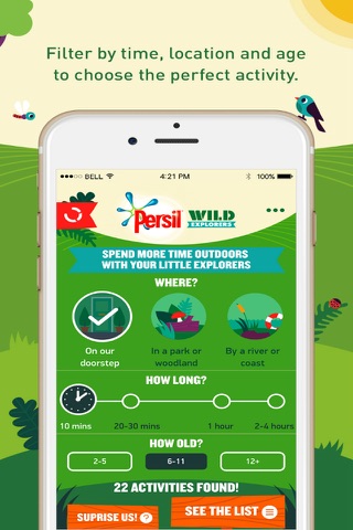 Persil Wild Explorers – activities for kids screenshot 2