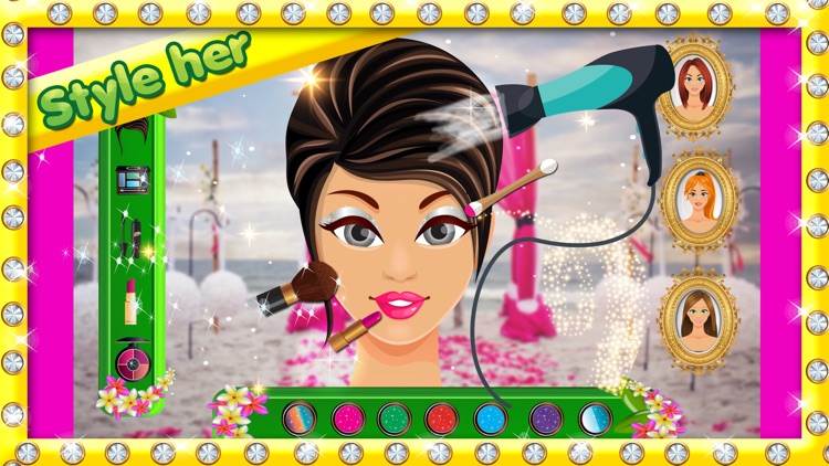 Wedding Salon Dress up-Free Fashion design game for girls,kids,brides,grooms & teens