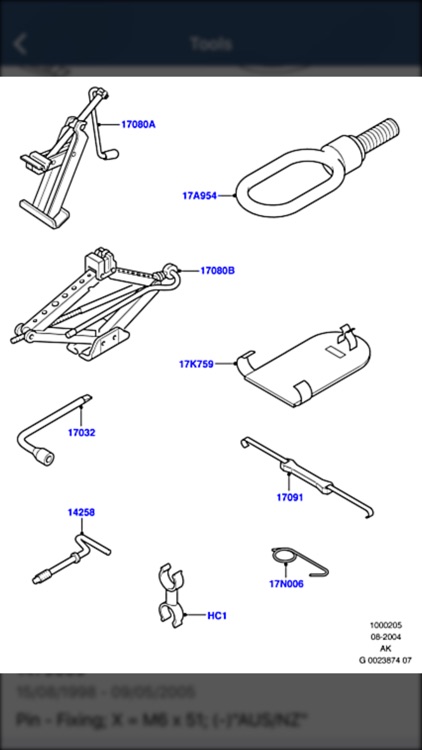 Ford Car Parts - ETK Parts Diagrams screenshot-4